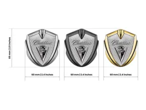 Cadillac Metall Emblem Abzeichen Anpassbar Kraft Design